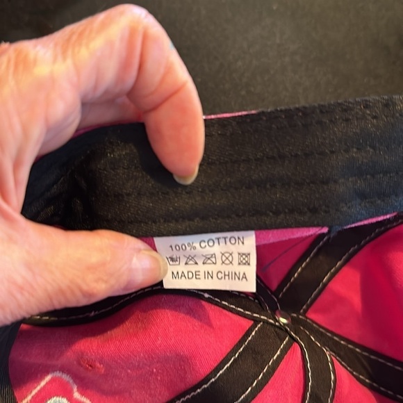 Beach Crazy Pink Distressed 100% comfort Cotton Baseball Cap Adjustable - Picture 5 of 8